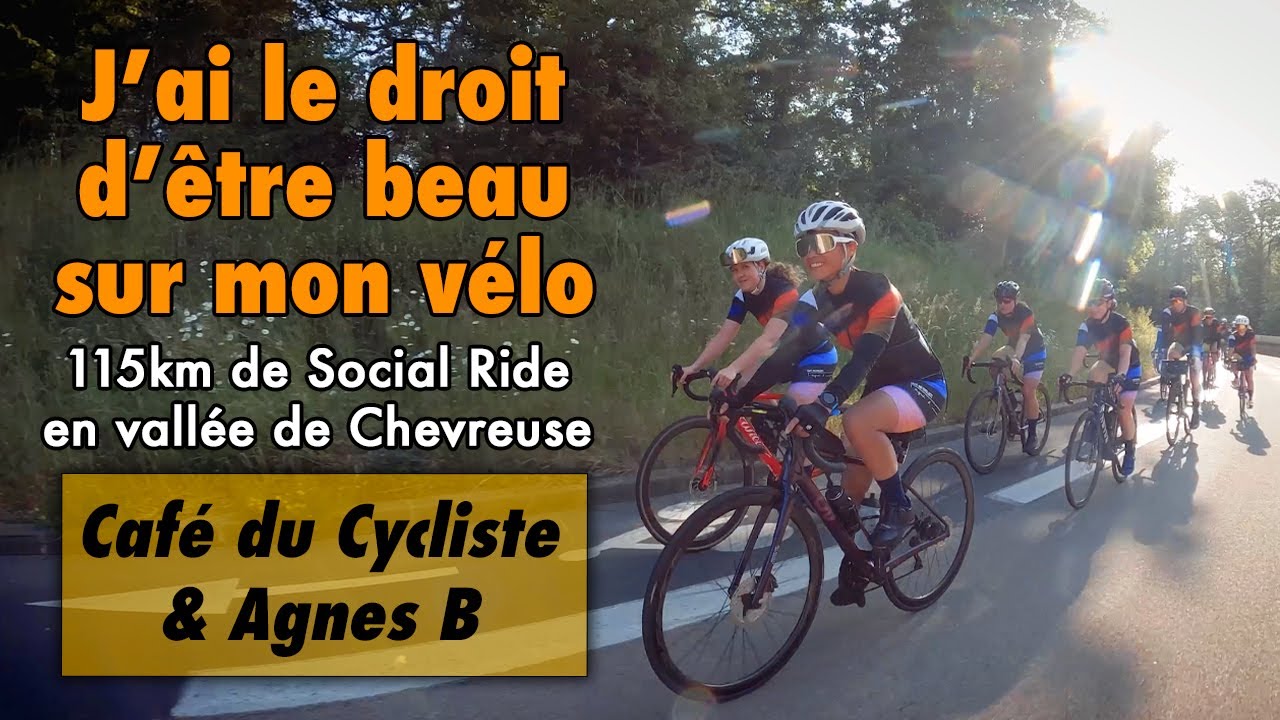 J'ai le droit d'&ecirc;tre beau sur mon v&eacute;lo avec Agnes B & Caf&eacute; du Cycliste !