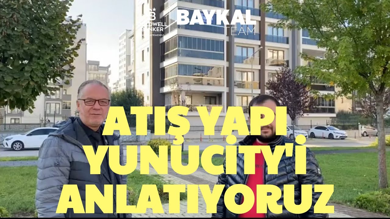 Yunuseli Güneştepe ATIŞ YAPI YUNUCİTY'de Parka Cephe Satılık 3+1 Daire