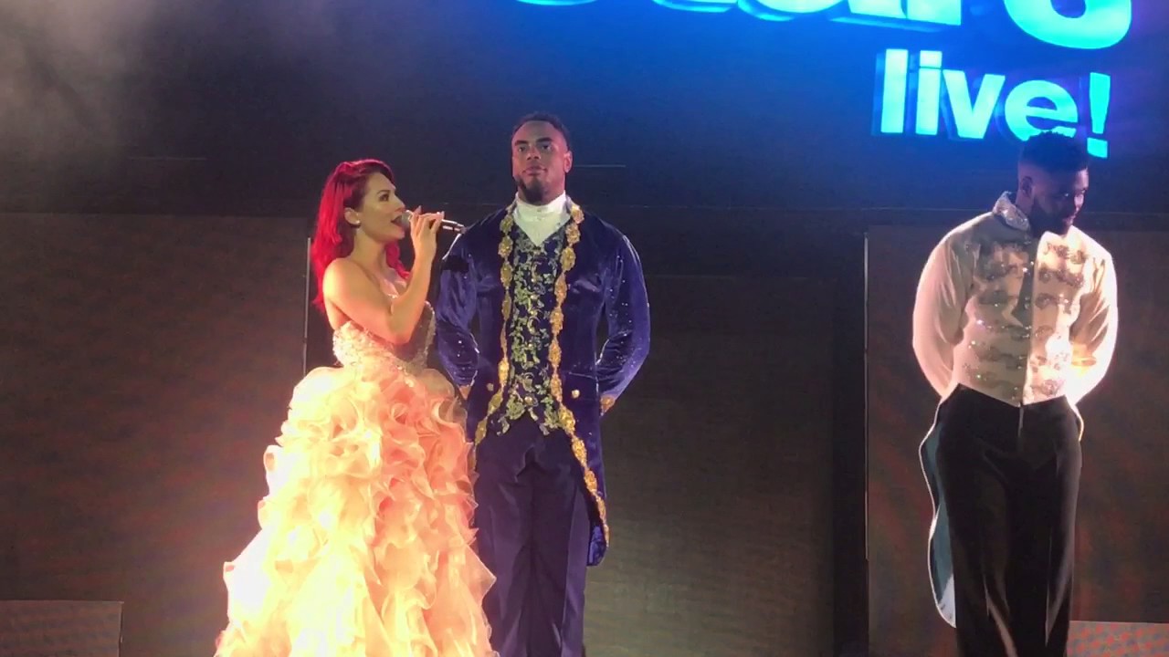 DWTS Live Hot Summer Nights Morristown NJ Sharna & The Princes