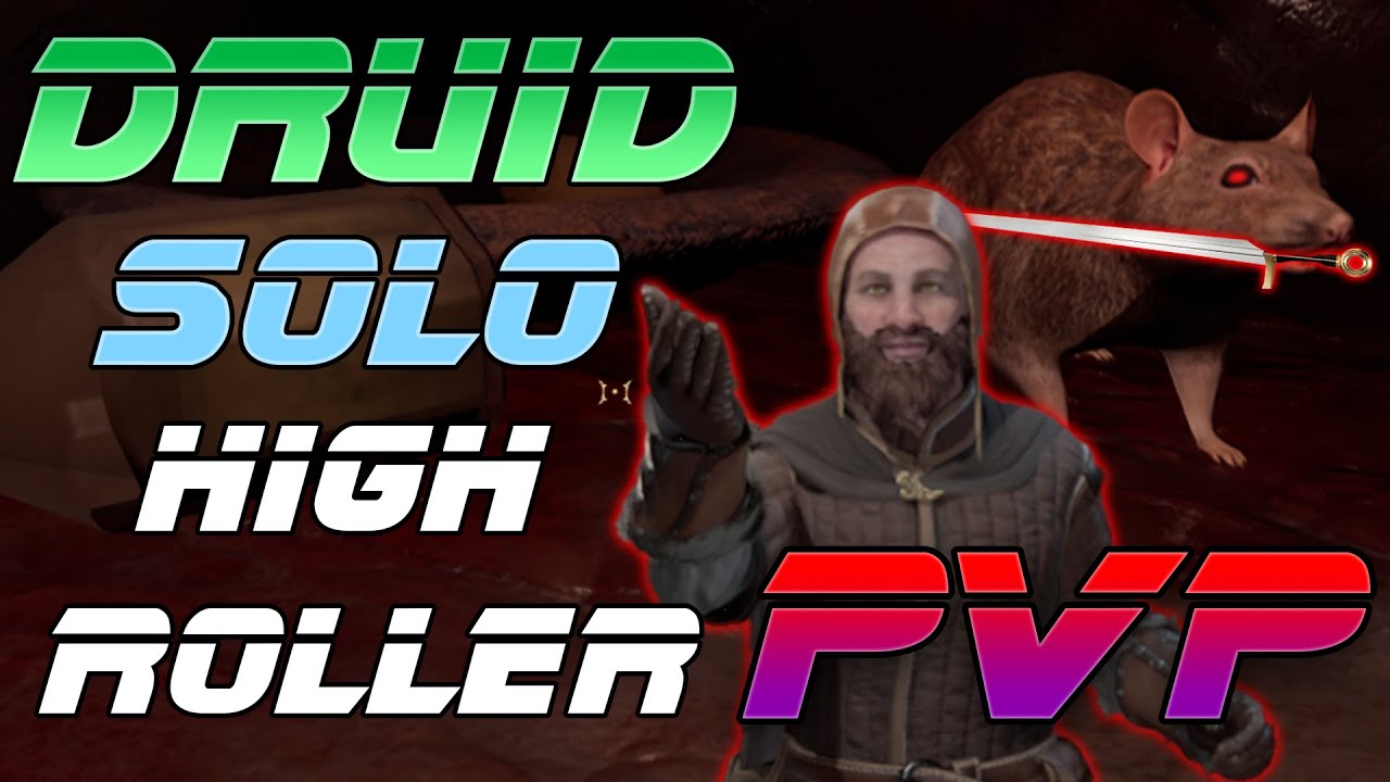 Solo Druid High Roller PvP : Dark and Darker