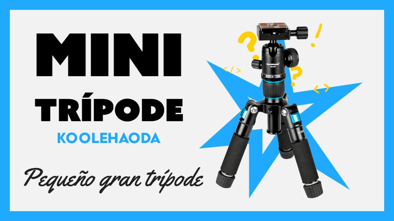 Review del Mini trípode Koolehaoda 😱