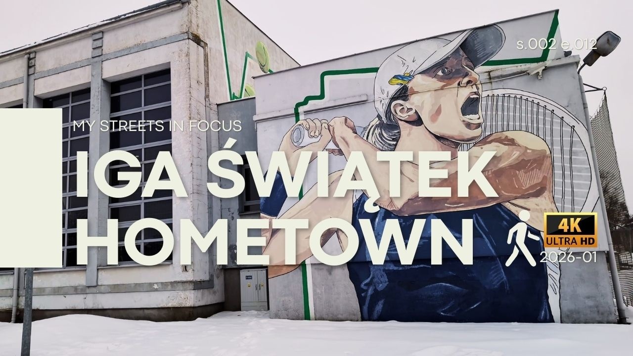 Home of Iga Świątek 🎾 Raszyn & Falenty Palace Winter Walk | Warsaw Suburbs [4K]