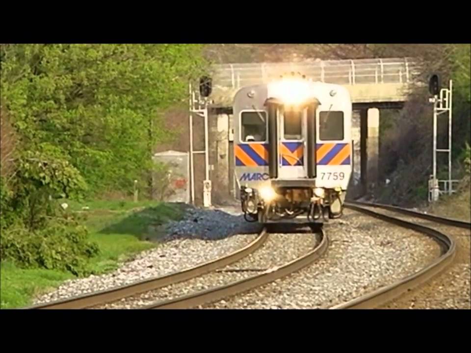 MARC Trains @ Garrett Park, Kensington, and Linden Ln.