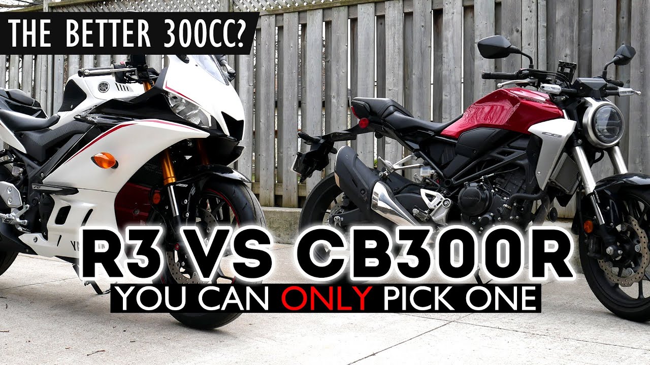 Honda CB300R vs Yamaha R3
