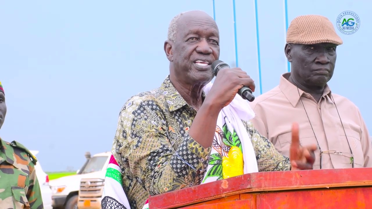 🎙️ Hon. Gen. Kuol Manyang Juuk Speaks at Kolmarek Health Centre Inauguration