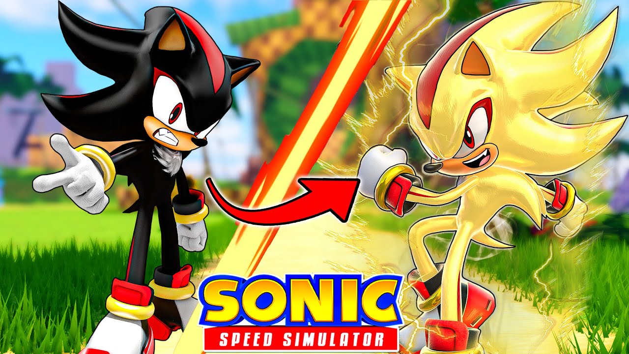 Shadow Turns Into Super Shadow in Sonic Speed Simulator! (Roblox)