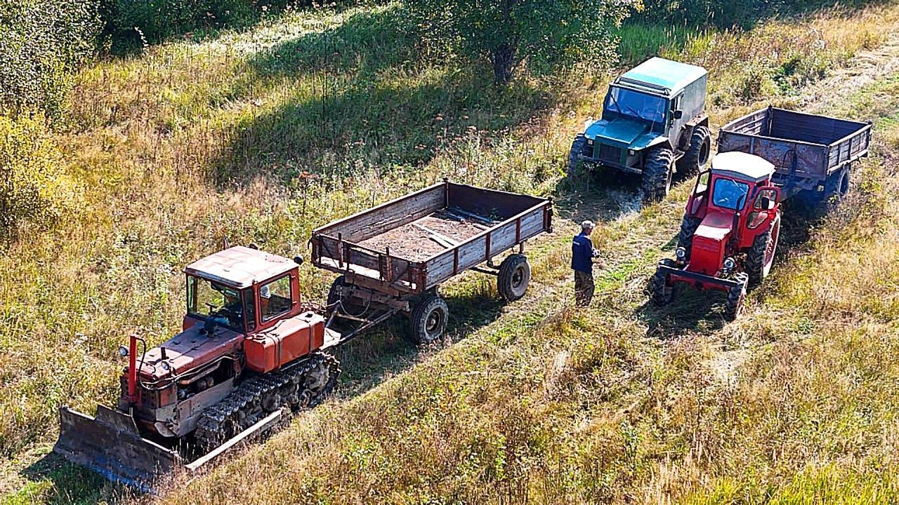 СРОЧНО ВЫЗЫВАЮ ТРАКТОРА ДТ-75 и Т-40! ВЫВОЗИМ ТОННЫ МЕТАЛЛА из ЛЕСА! ОТОРВАЛО КОЛЕСО на ТЕЛЕГЕ! ЧП