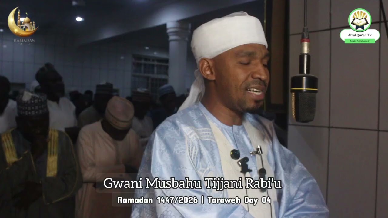 Ramadan 1447/2026 | Taraweeh Day 4  | Gwani Musbahu Tijjani Rabi'u| Masjid Said bn Zaid