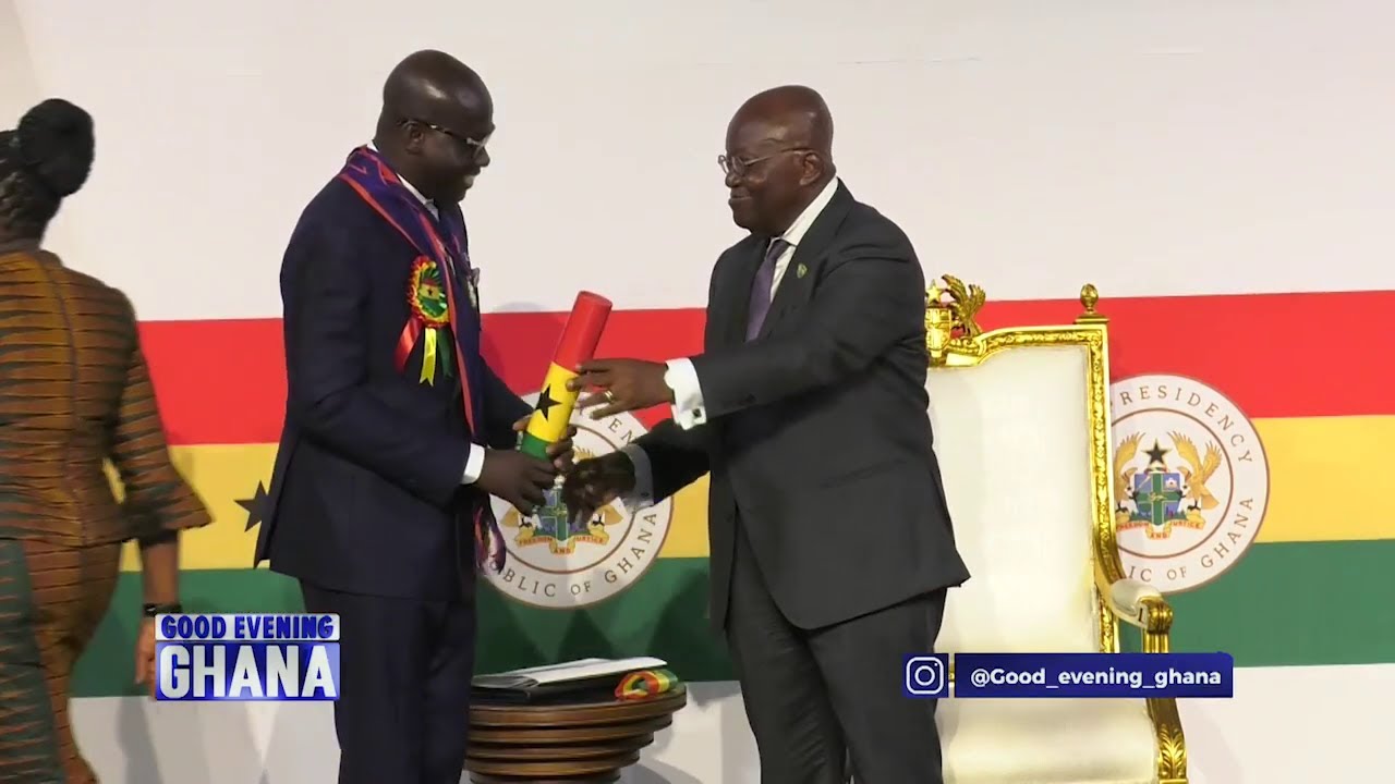 AG Godfred Dame received award as youngest of lawyers who fought for Ghana to gain the territory.