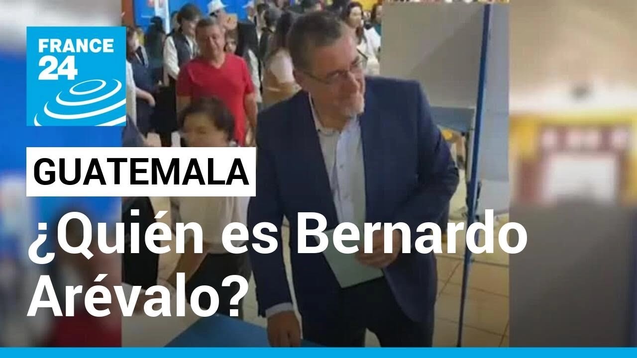 Quién es Bernardo Arévalo, el candidato sorpresa a la Presidencia de Guatemala