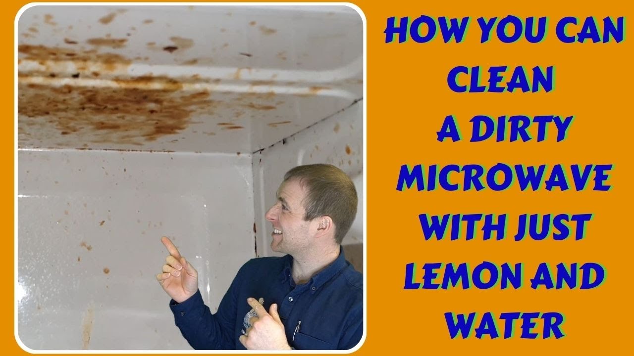 Microwave cleaning hacks - Using just Lemon