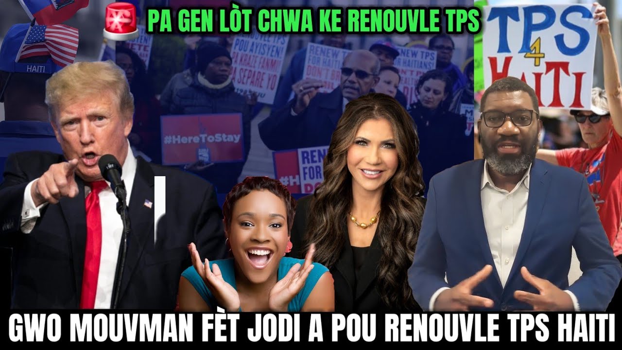 Espwa TPS HAÏTI sou wout viktwa 🇭🇹🇺🇸 anpil gwo lidè ETAZINI mande pou renouvle TPS🔥
