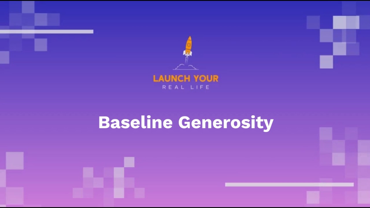 Baseline Generosity