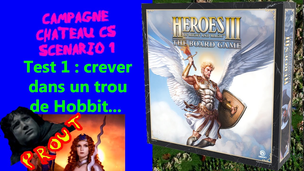 Heroes of Might and Magic 3 : TBG [Installation et test 1er sénario CHATEAU CS]