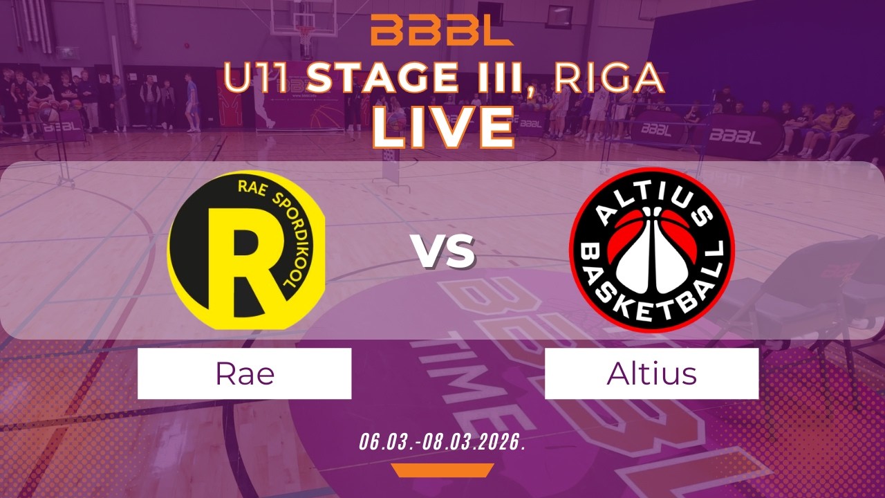 Kiili SK/Rae SK 2015 vs TalTech Altius/Magma 2015 | BBBL U11 | Stage III