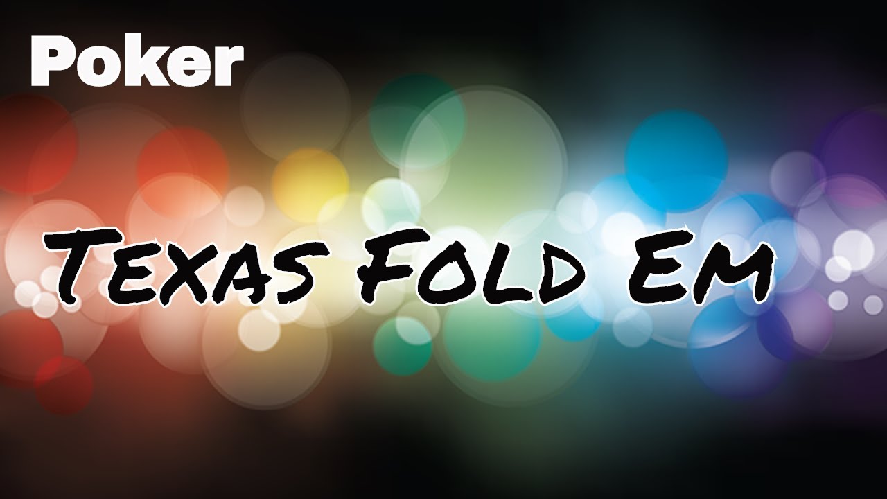 Poker Night: How To Play Texas Fold Em