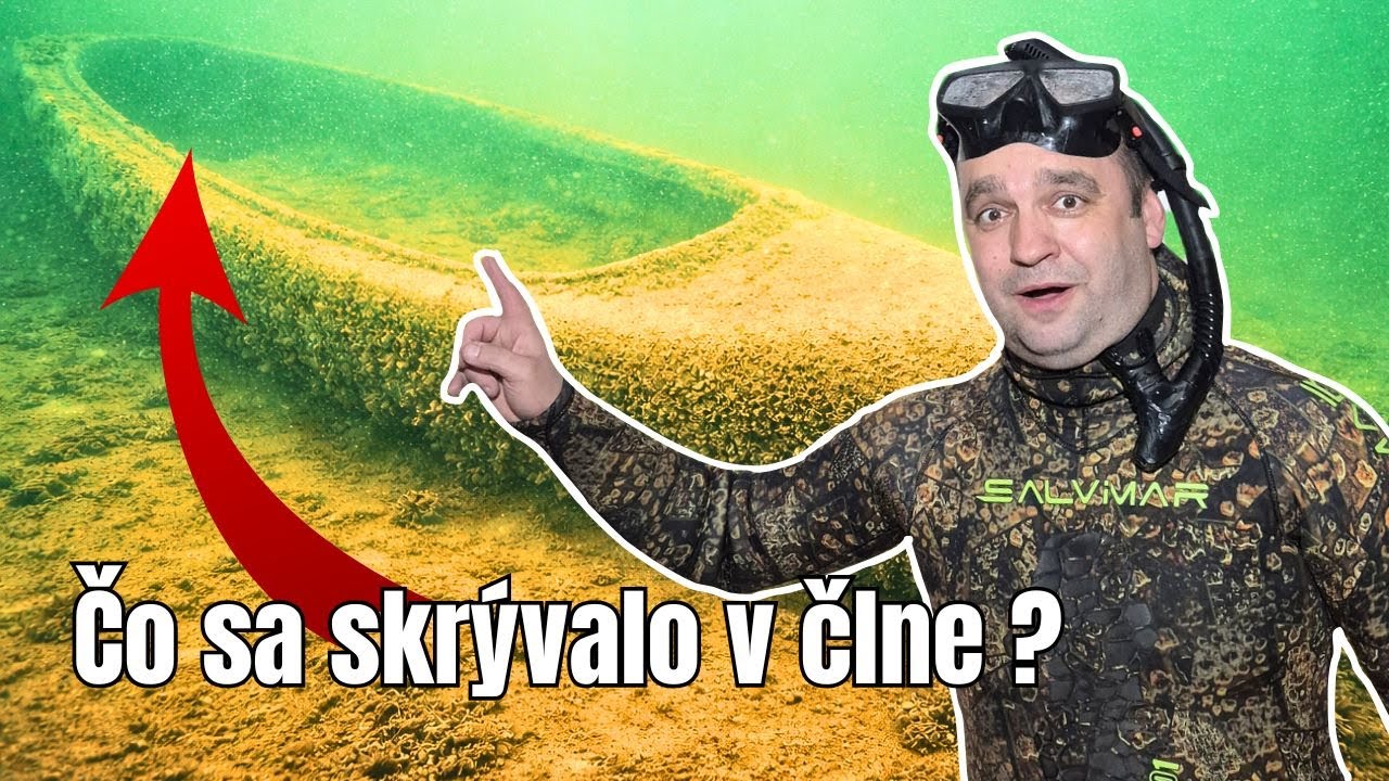 Objavili sme potopený čln na Šírave - Jeho obsah nás šokoval!  - Neprebádané územie POD VODOU