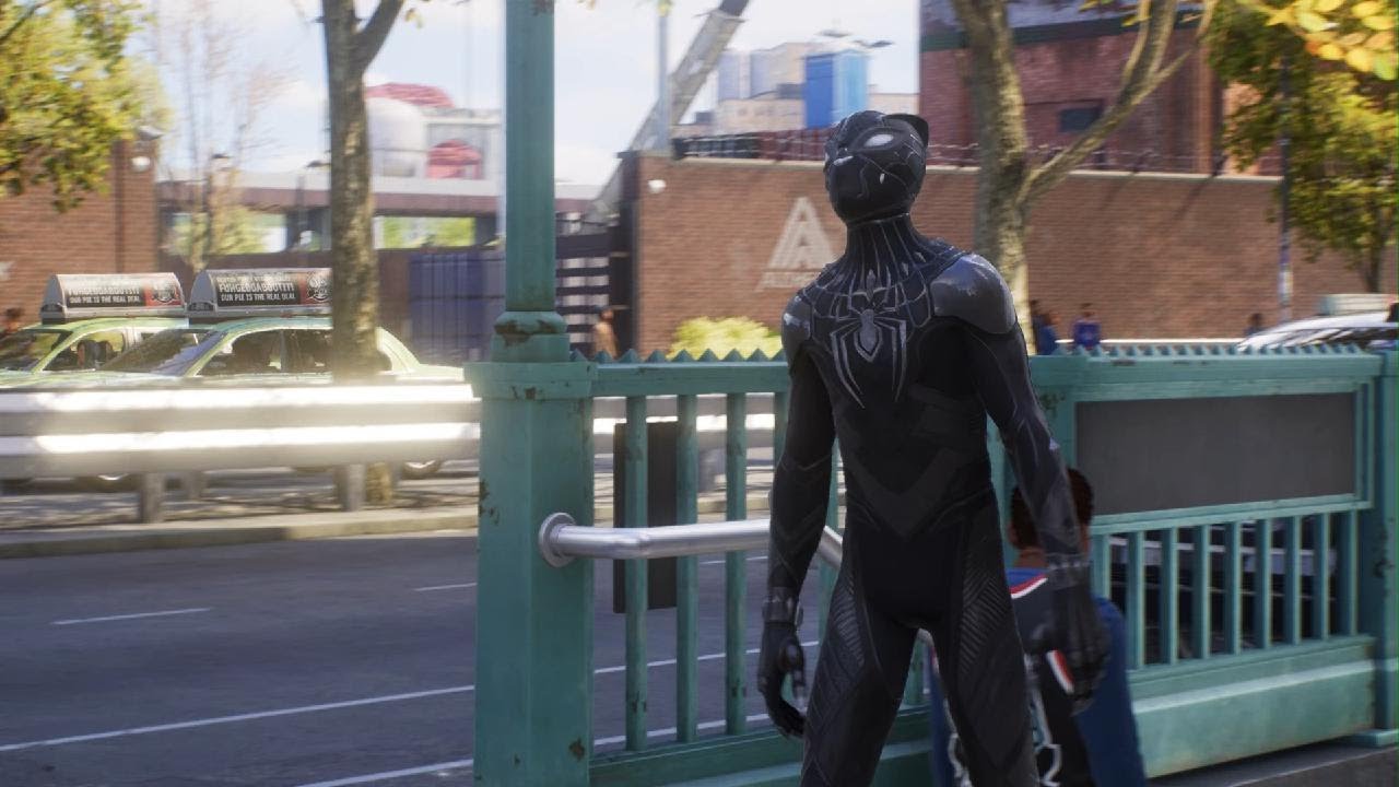 Marvel's Spider-Man 2 swinging