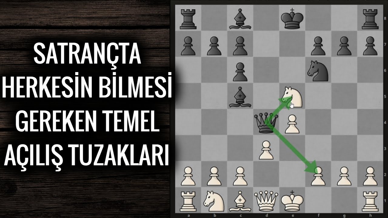 SATRANÇTA EN TEMEL AÇILIŞ TUZAKLARI