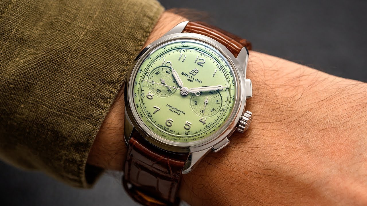 Long-Term Ownership Review of One of My Favorite Modern Breitlings- Premiere B09 Pistachio Review