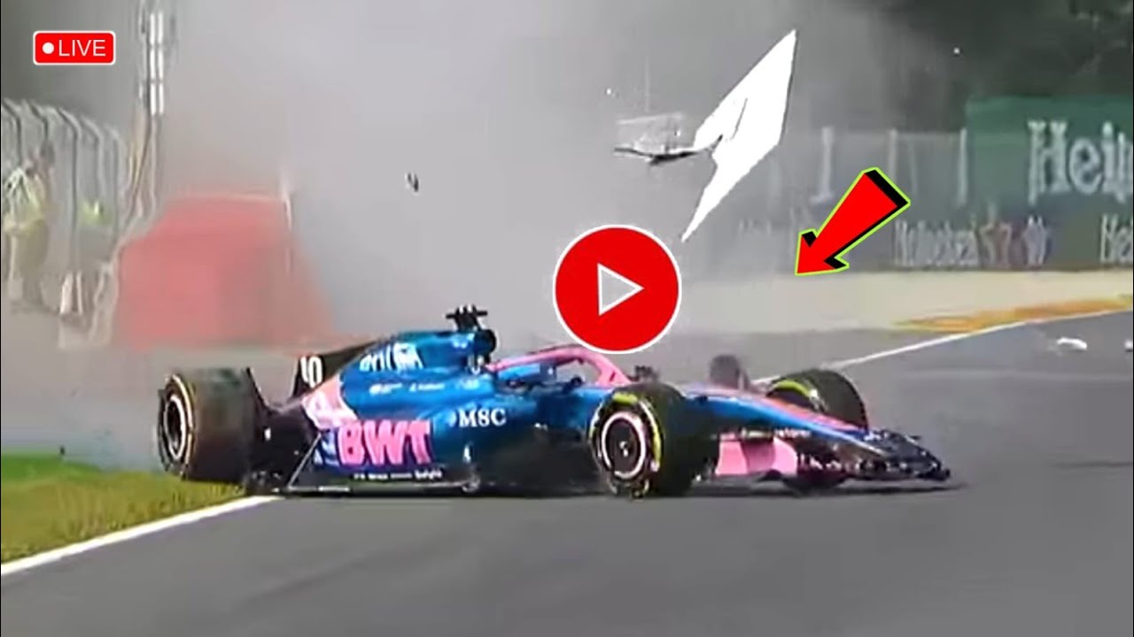 Terrifying Pierre Gasly Crash at Belgian GP 2026 | Pierre Gasly Crash today 