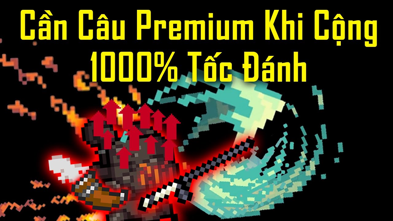 Power of 1000% Premium Rod Attack Speed in Soul Knight