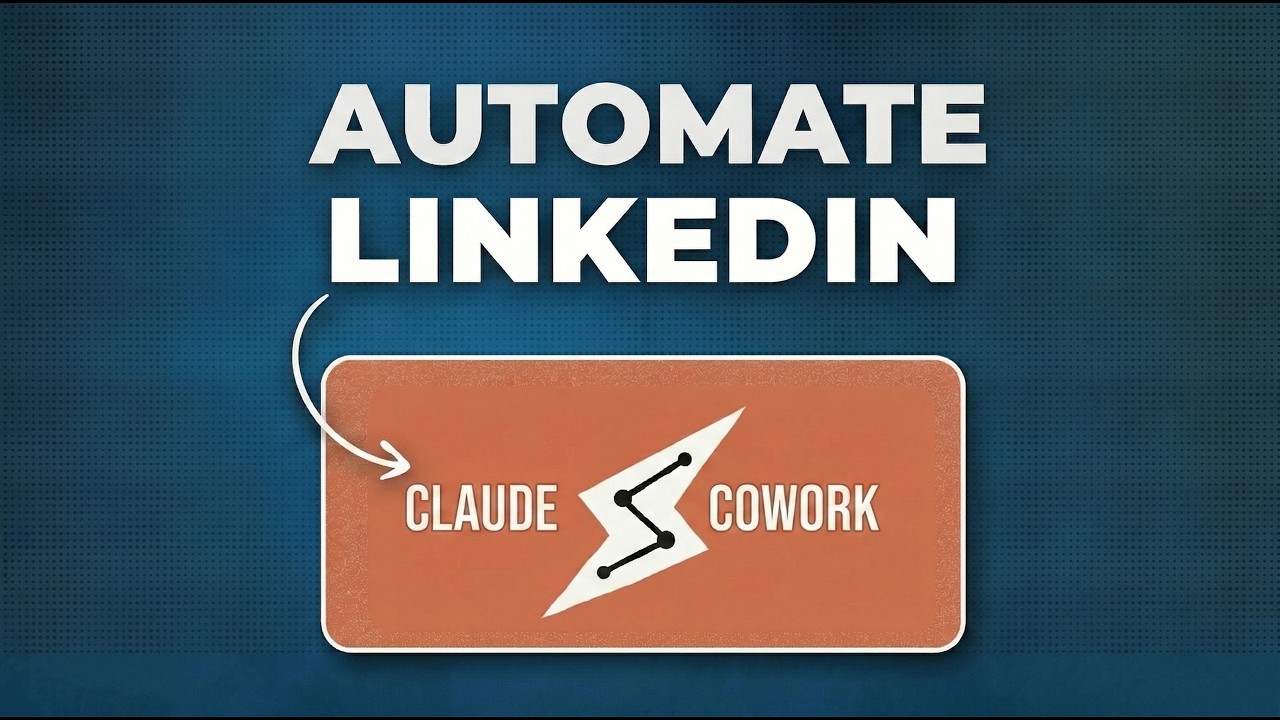 Using Claude Cowork to Automate Linkedin Outreach