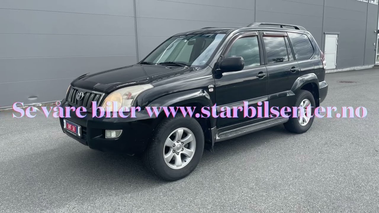 Toyota Land Cruiser 2009 modell 8 seter 