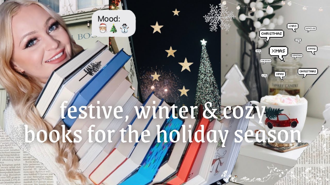 Magical, festive, cozy book recommendations ⛸🤍❄️ #bookmas