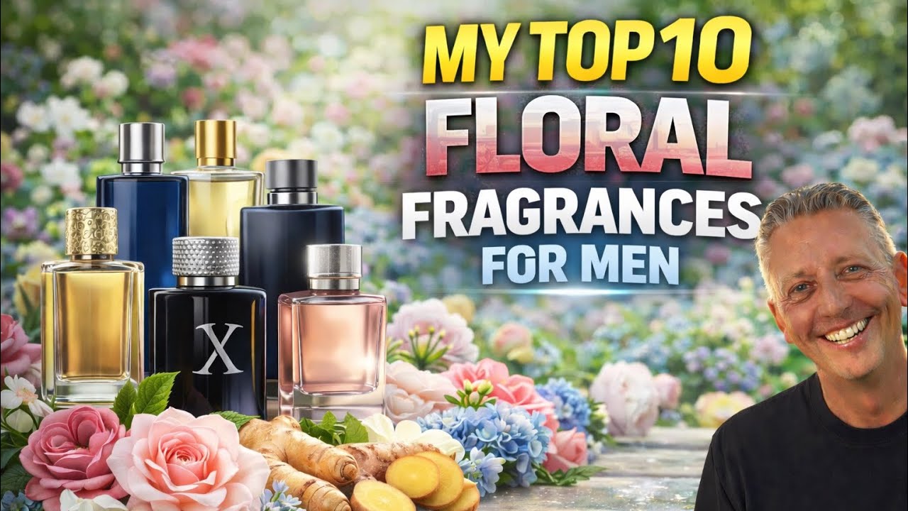My Top 10 Floral Fragrances for Men