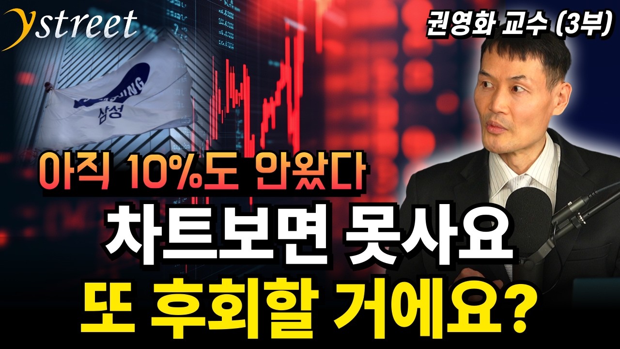 차트보면 못사요 또 후회할 거에요? 삼성전자 아직 10%도 안 왔습니다/ 권영화 교수 (3부)