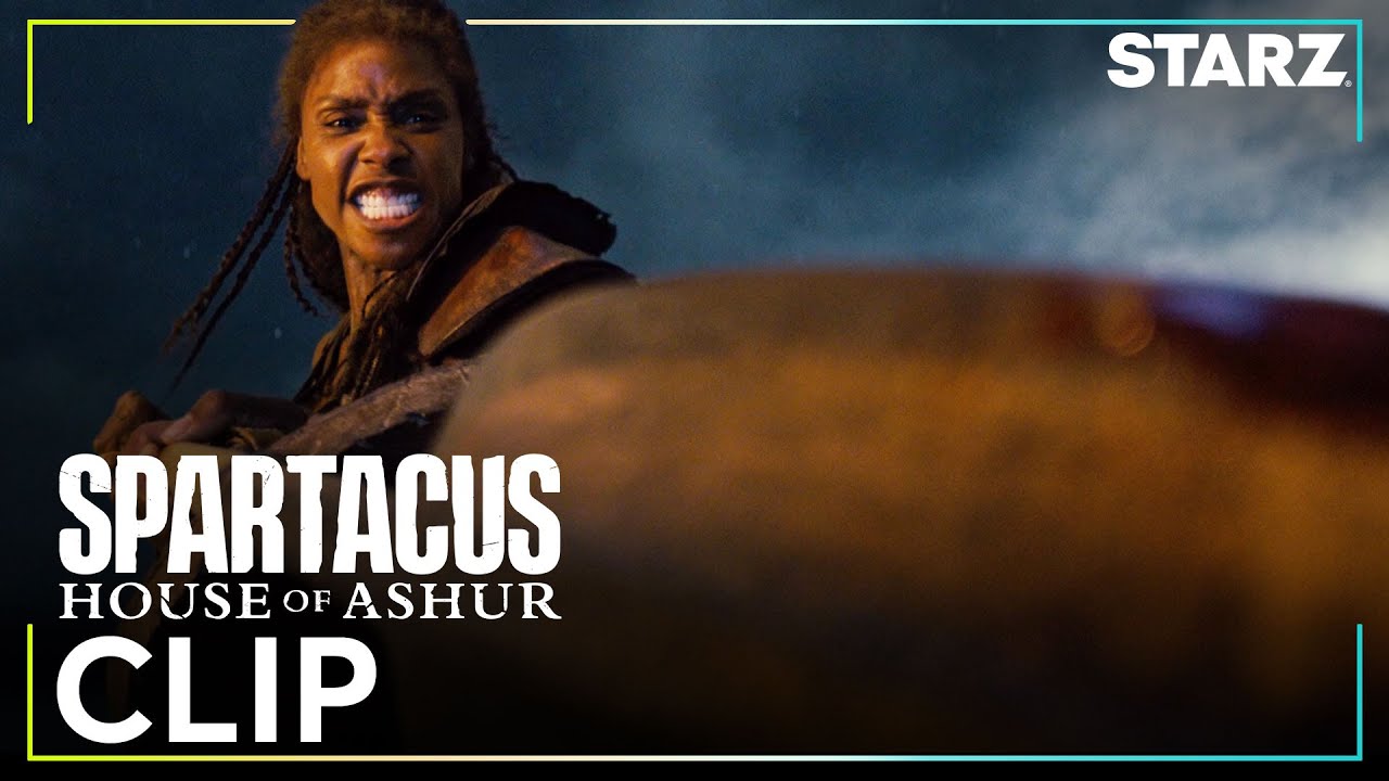 'Achillia Challenges Tarchon To A Battle' Ep. 9 Clip | Spartacus: House of Ashur | STARZ