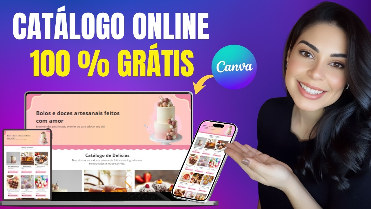 Como Criar um Catálogo Online Grátis no Canva Passo a Passo