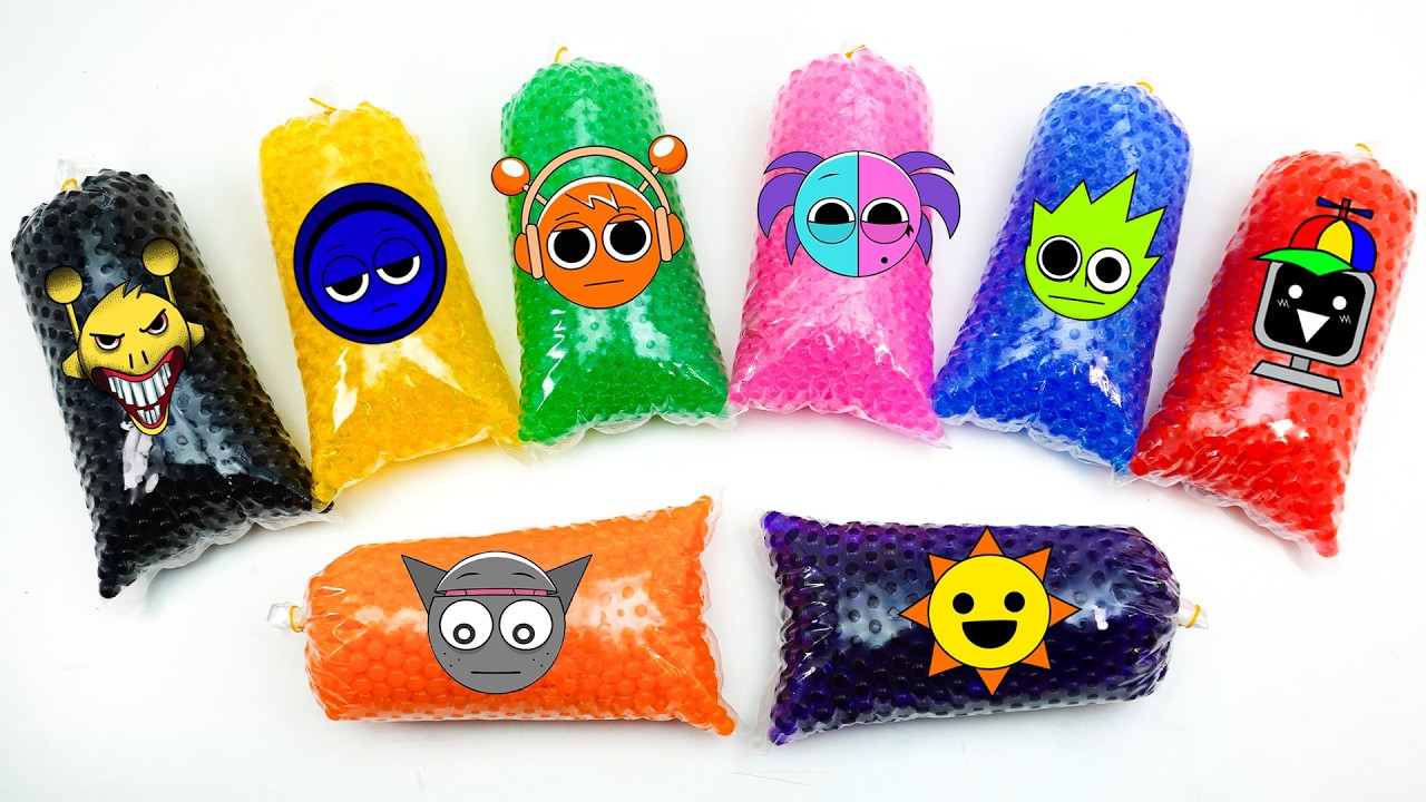 💖Paper DIY💖 Who’s Hiding Inside the Colorful Sprunki Blind Bags?! Gray or Raddy