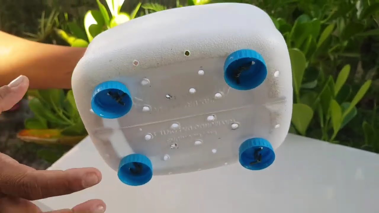 Ideia com galão vai gostar e fazer em casa.