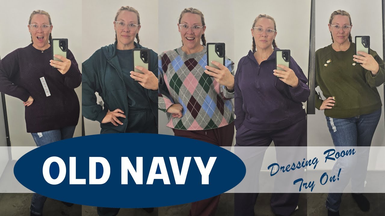 Old Navy Dressing Room - Looking for Fall vibes!