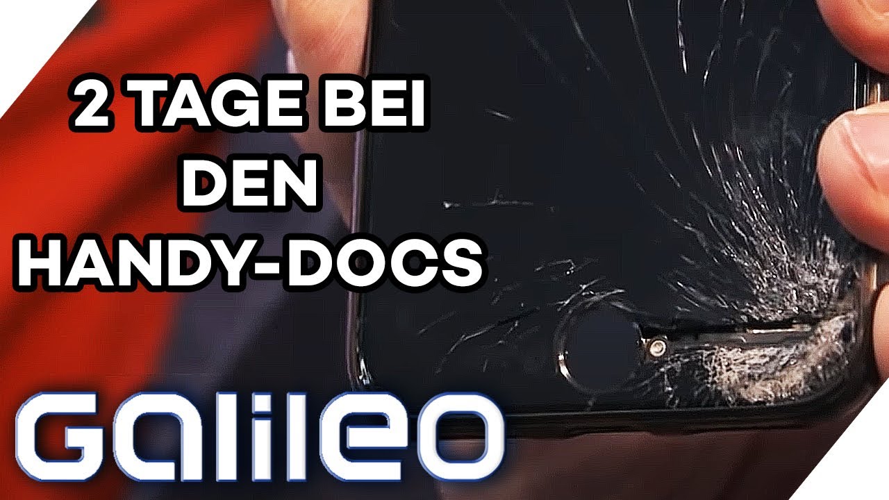 Die Handy-Docs beweisen Fingerspitzengefühl : 2 Tage arbeiten im Handyshop | Galileo | ProSieben