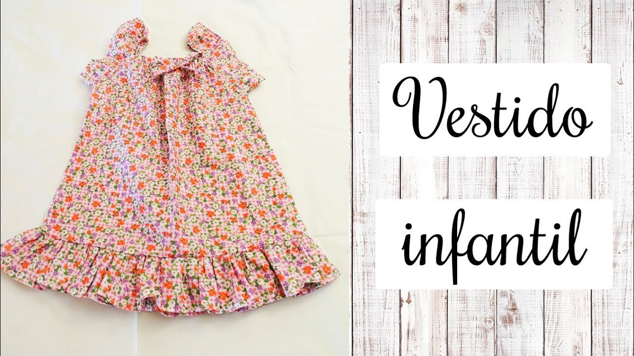 VESTIDO INFANTIL 3 a 4 anos