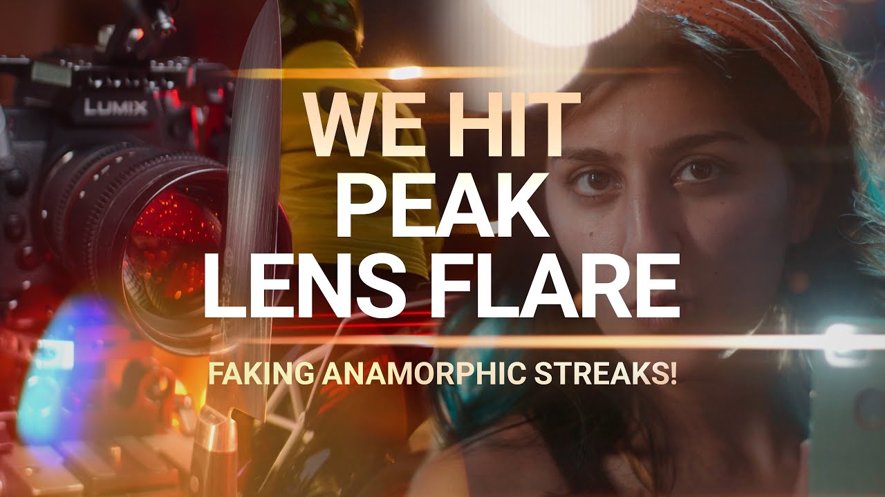 Faking Anamorphic Lens Flares in Camera!