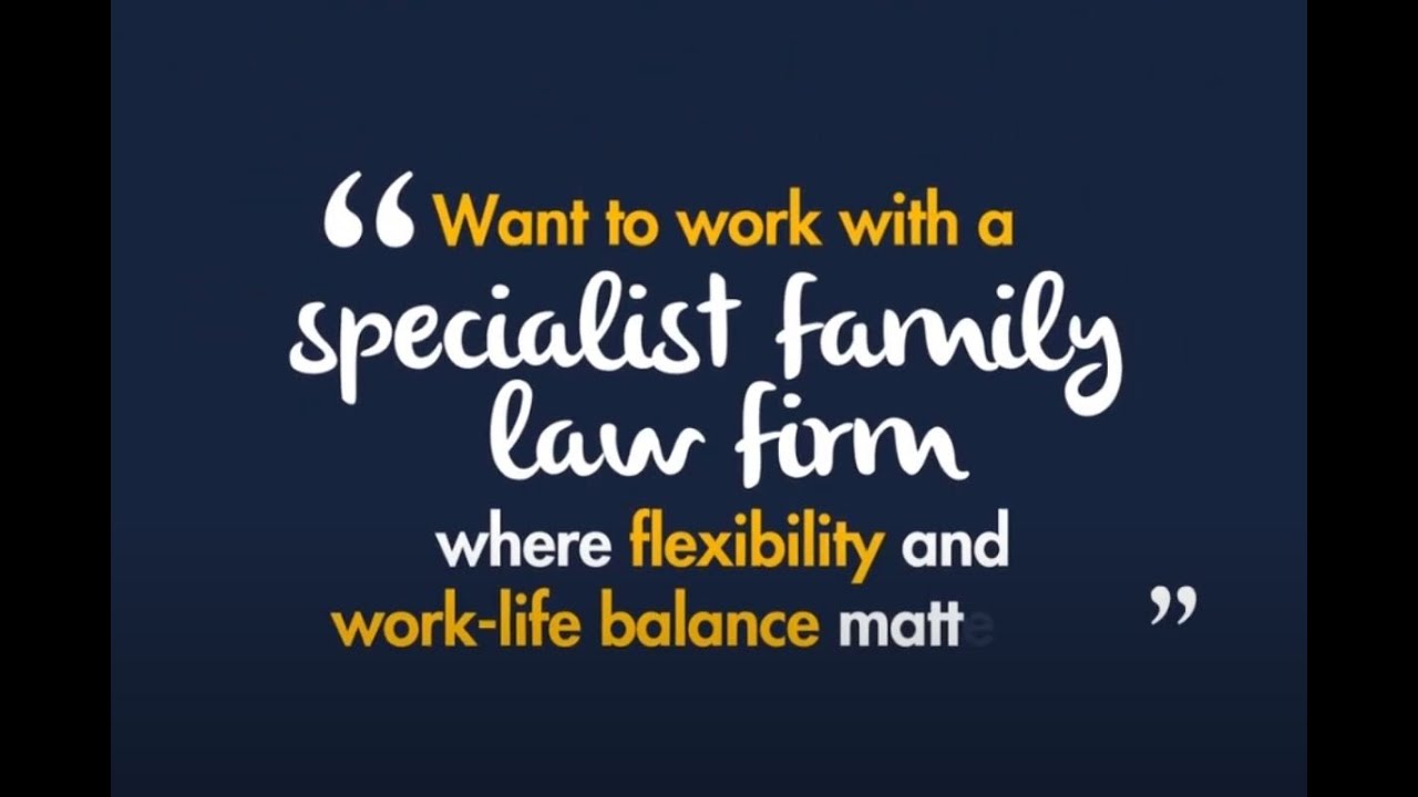 Working at Stowe Family Law, the UK's largest specialist family law firm.