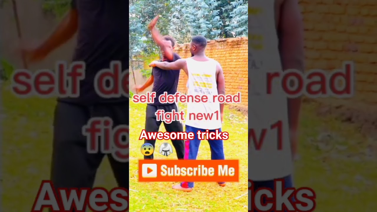 Awesome tricks road fight😨 #selfdefense #shorts #viral #trendimg #martialarts #kungfu #fightback