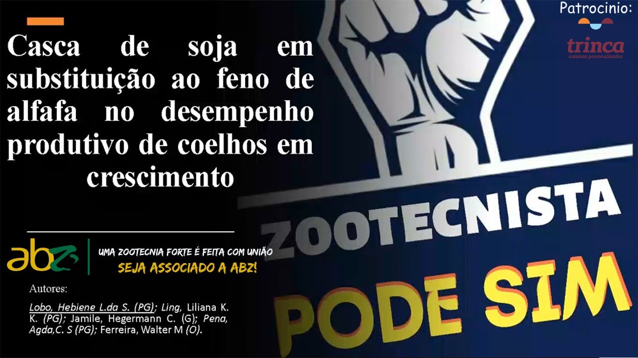 CASCA DE SOJA EM SUBSTITUI&Ccedil;&Atilde;O AO FENO DE ALFAFA NO DESEMPENHO PRODUTIVO DE COELHOS EM CRESCIMENTO