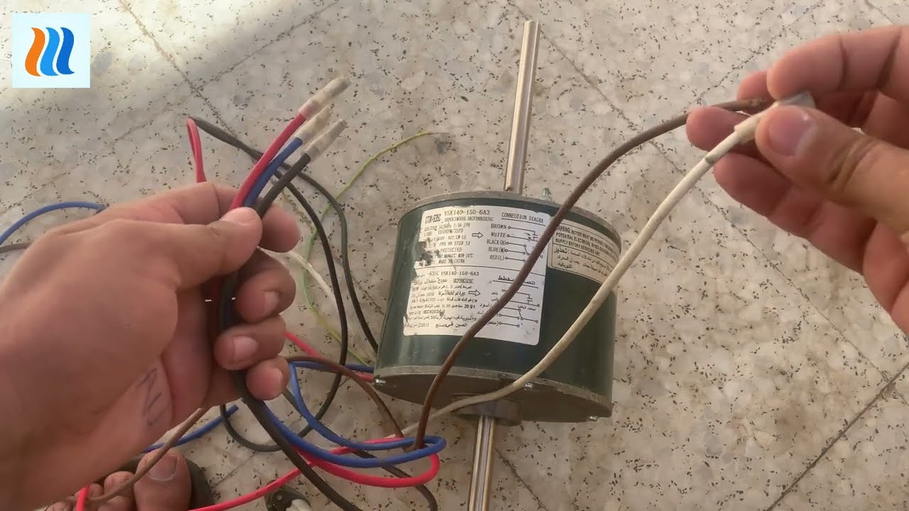 Window AC Motor Wiring Diagram & Connection | Complete Guide in Urdu/Hindi 