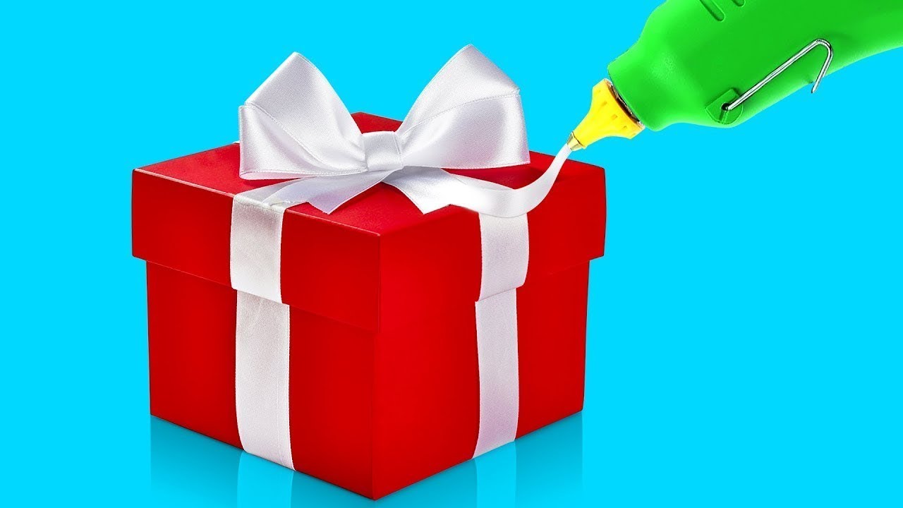 WIE MAN VERSCHIEDENE FORMEN VON GESCHENKEN VERPACKT