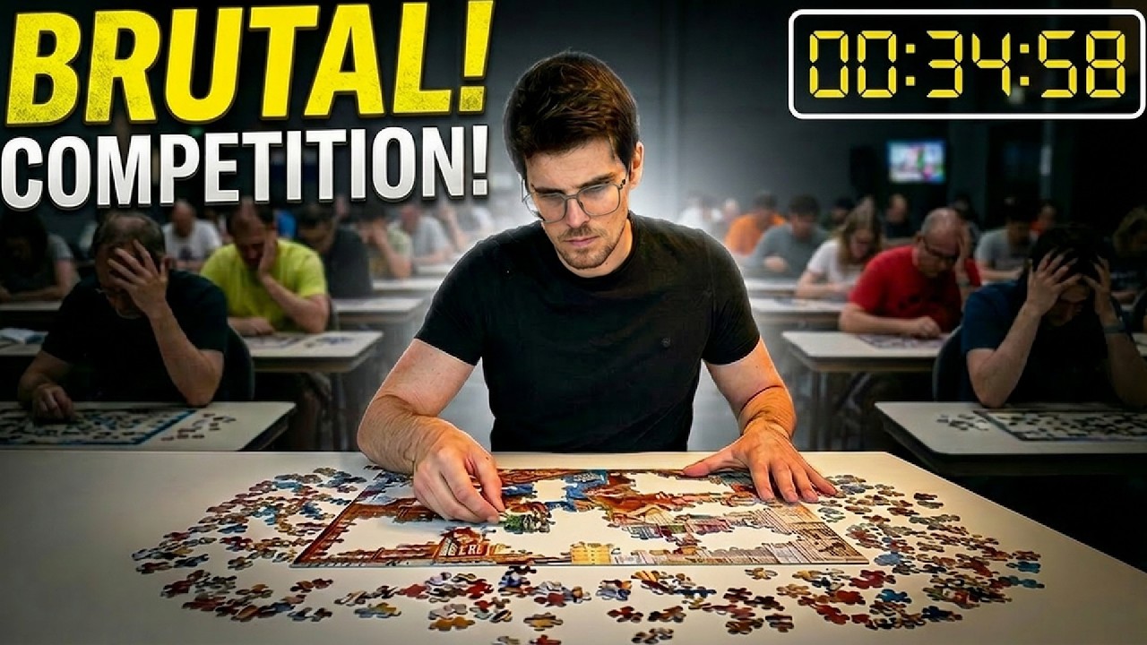 The Dutch Jigsaw Puzzle Championship Was BRUTAL