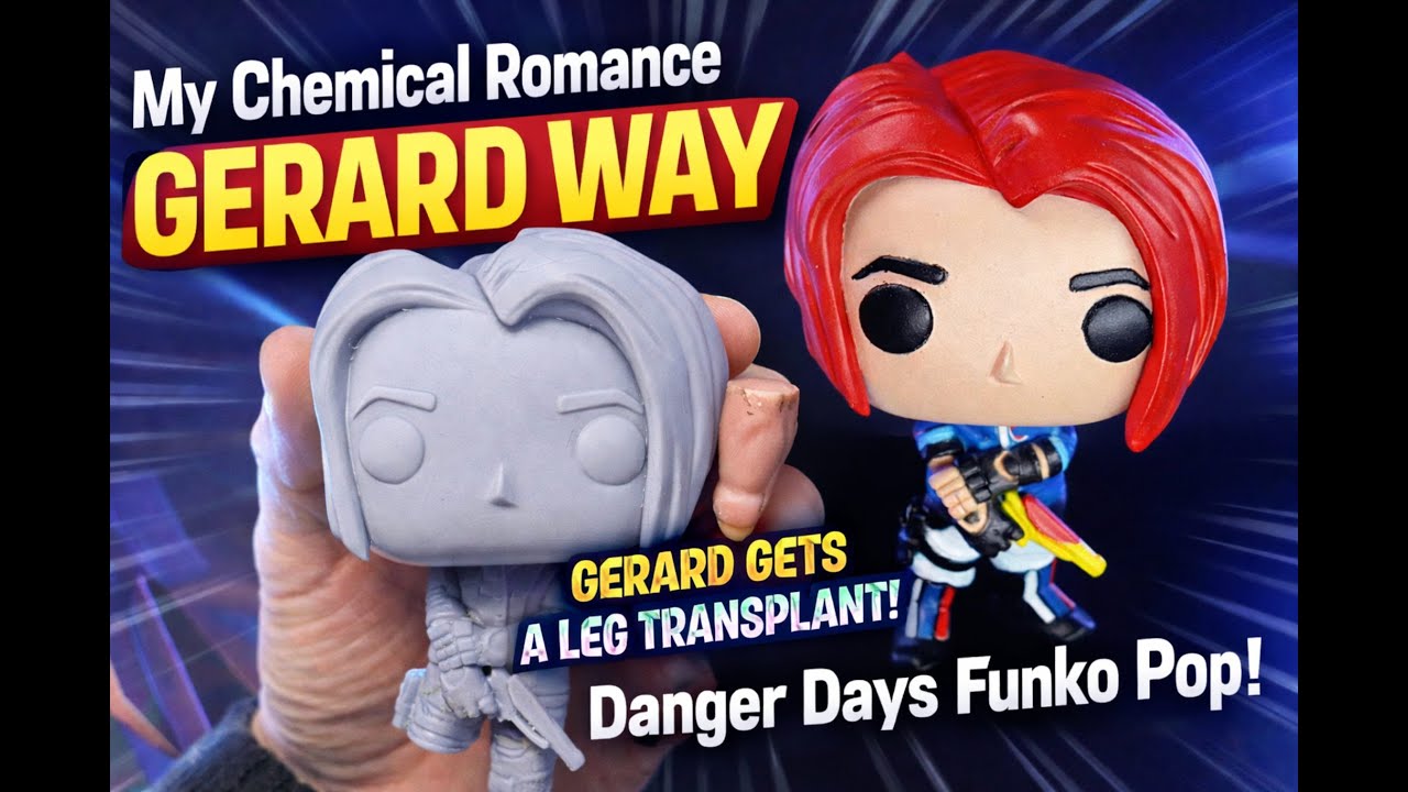 Painting My Chemical Romance Funko | Surgery Required!