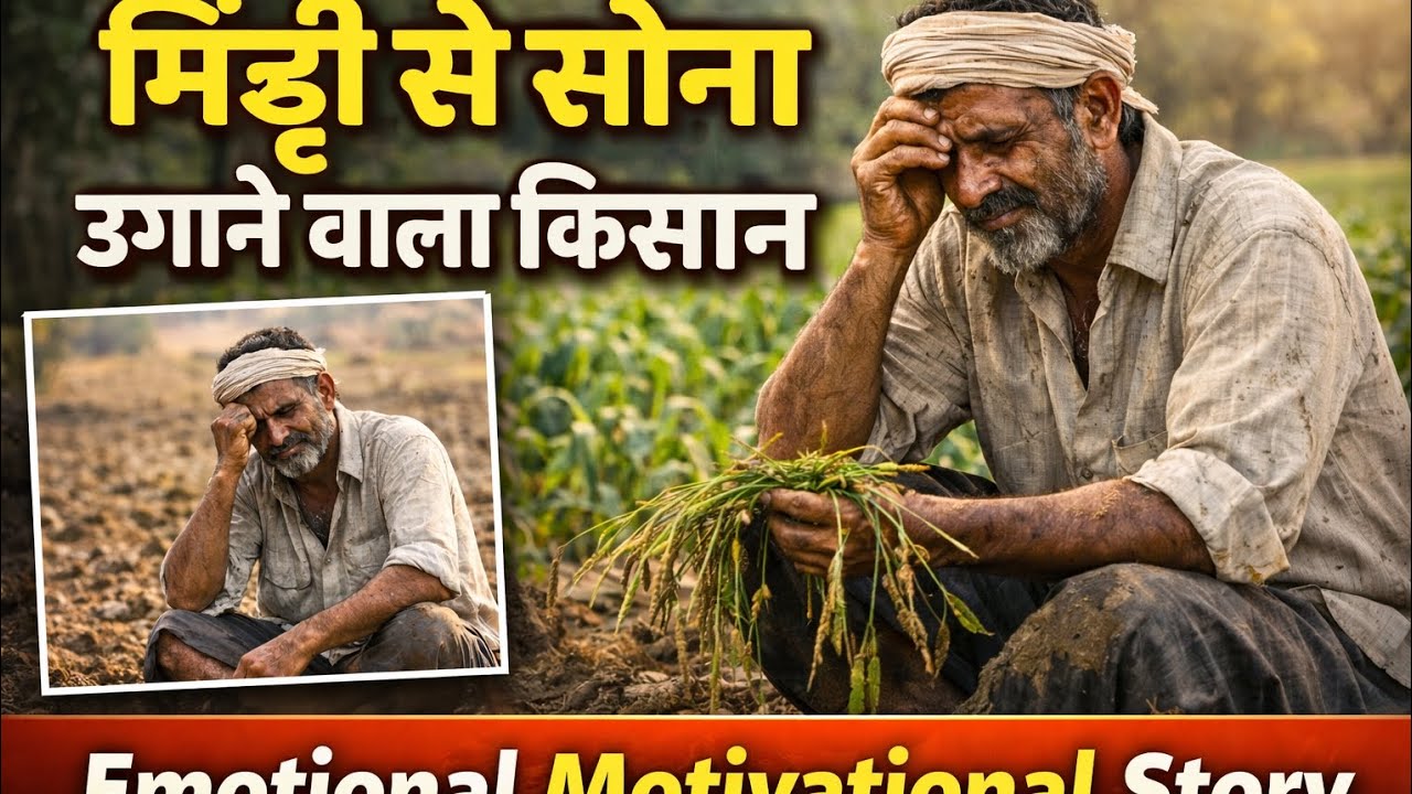 ❤️‍🔥💪मिट्टी से सोना उगाने वाला किसान | Emotional Motivational Story | Farmer Reality ❤️‍🔥💪