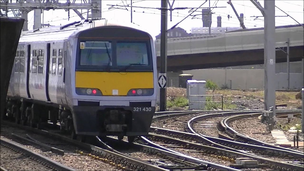 Trains at Stratford 13/06/2011