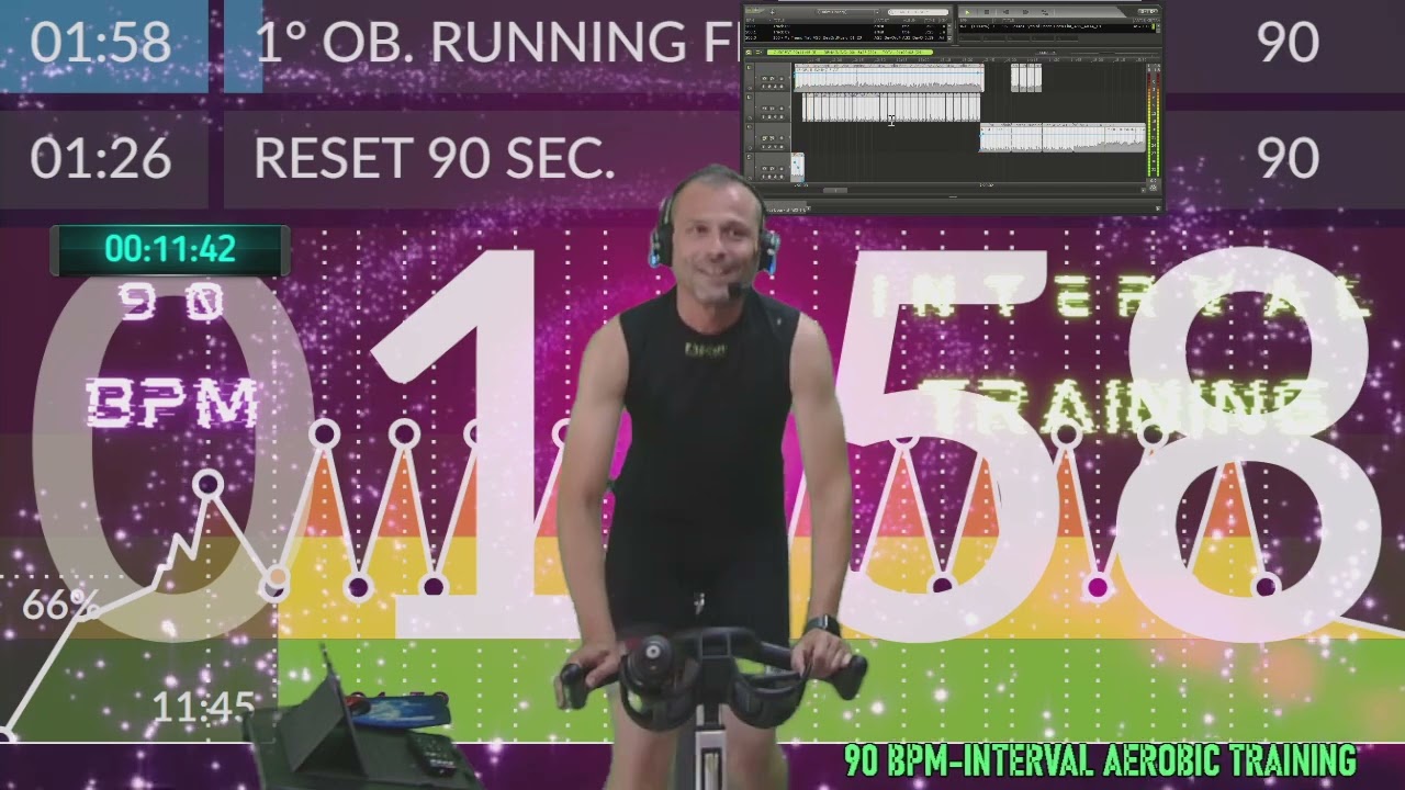Luca Simeone-90 BPM INTERVAL AEROBIC TRAINING-Allenamento Spin Online