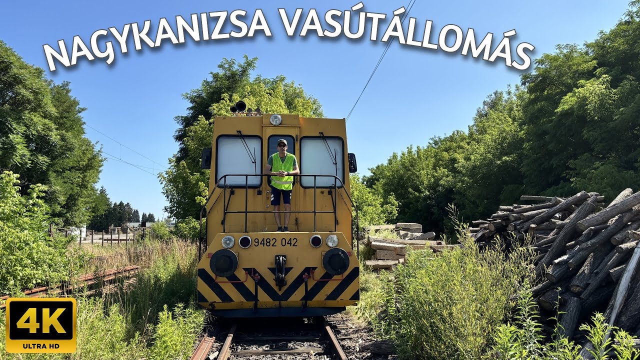 Nagykanizsa Vasútállomás majdnem tehermentes délután volt.